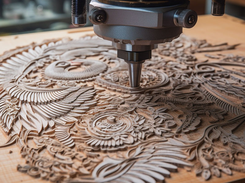 雕銑機如何去銑直角？